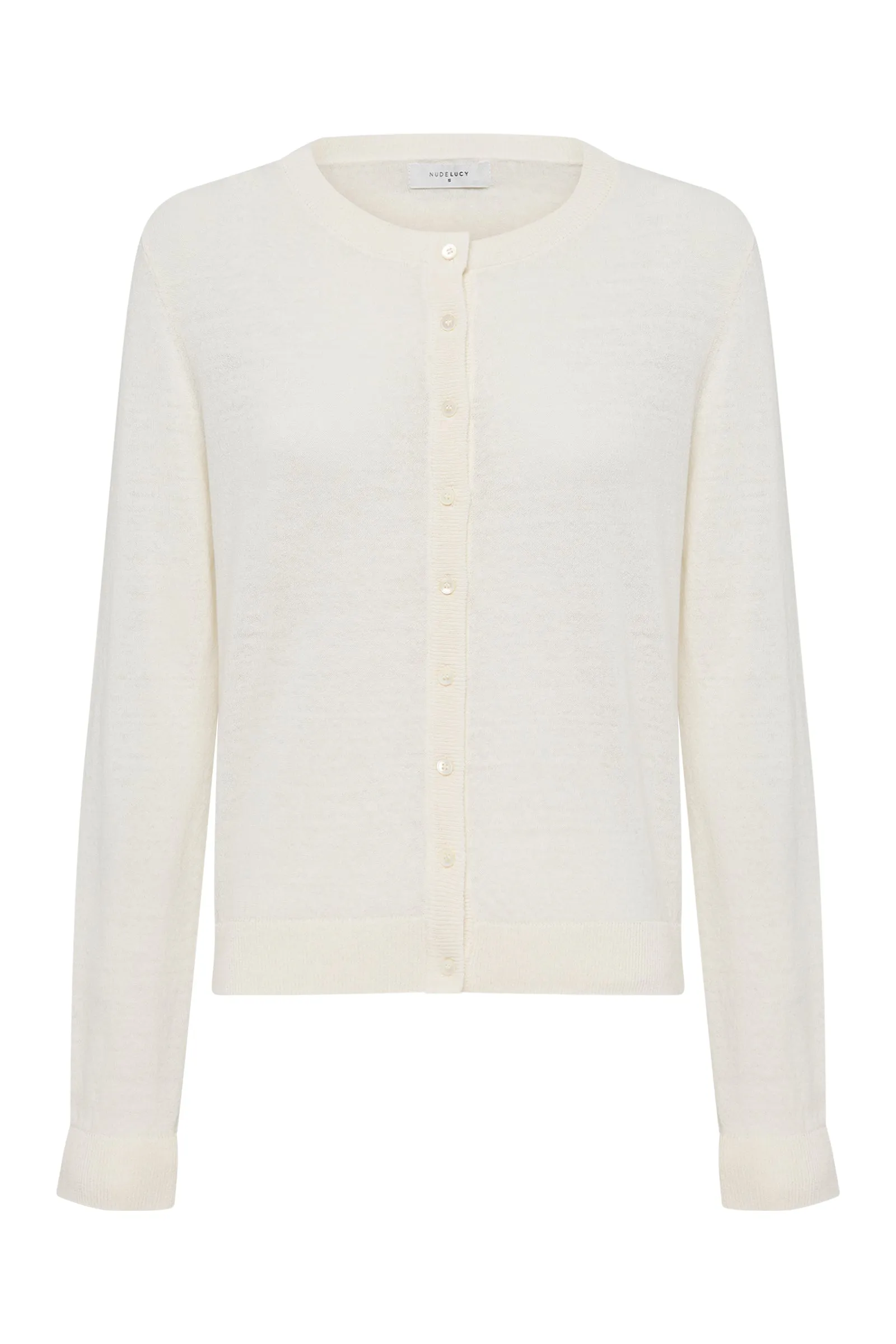 LOUIE LINEN BLEND CARDIGAN sold by Nude Lucy product image thumbnail 5