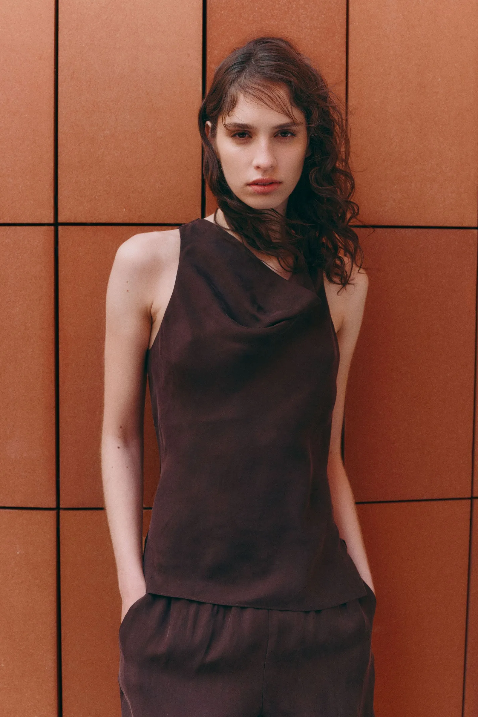 RAVEN CUPRO TOP sold by Nude Lucy