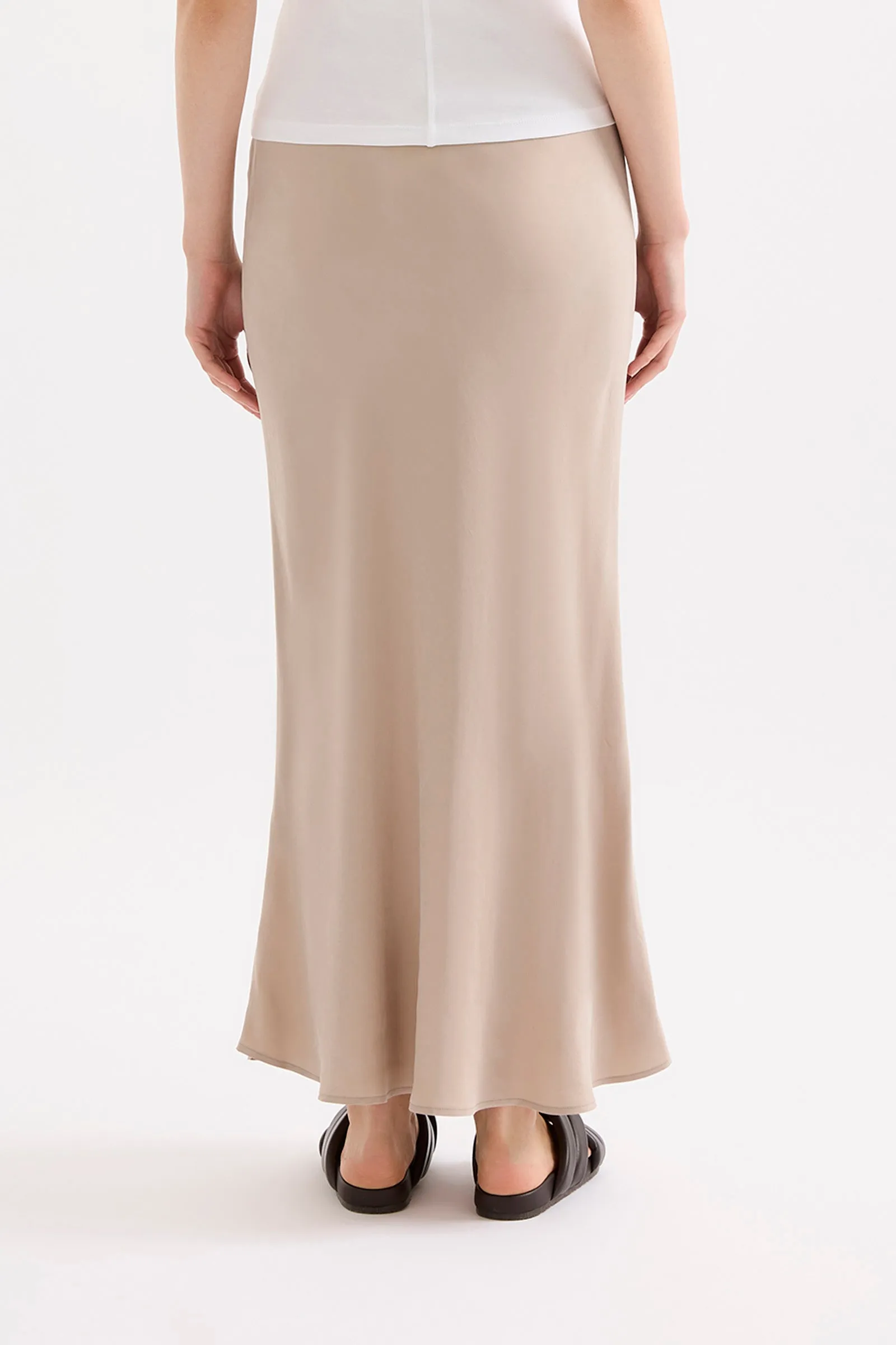 NIKKIA CUPRO MAXI SKIRT sold by Nude Lucy product image thumbnail 4