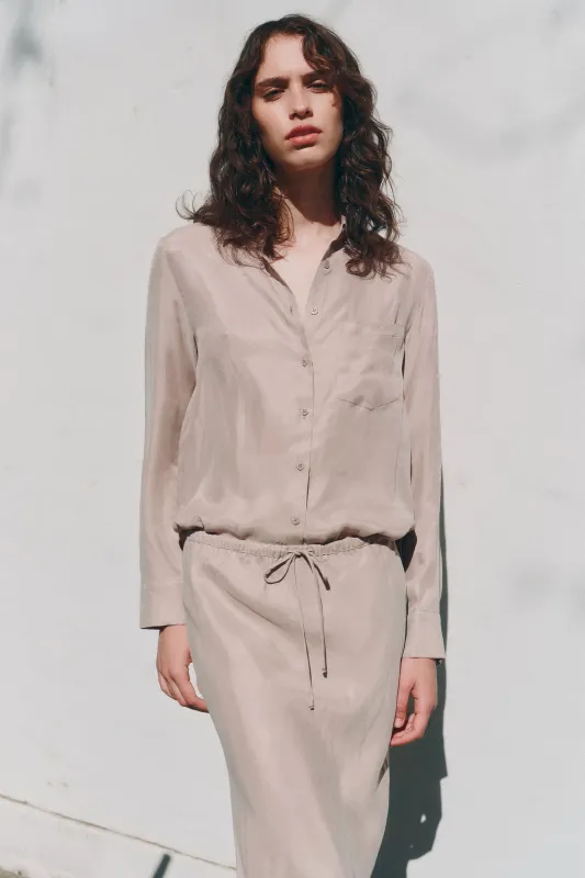 NIKKIA CUPRO SHIRT sold by Nude Lucy