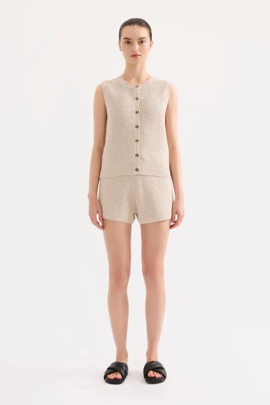 FRAZER KNIT TANK sold by Nude Lucy