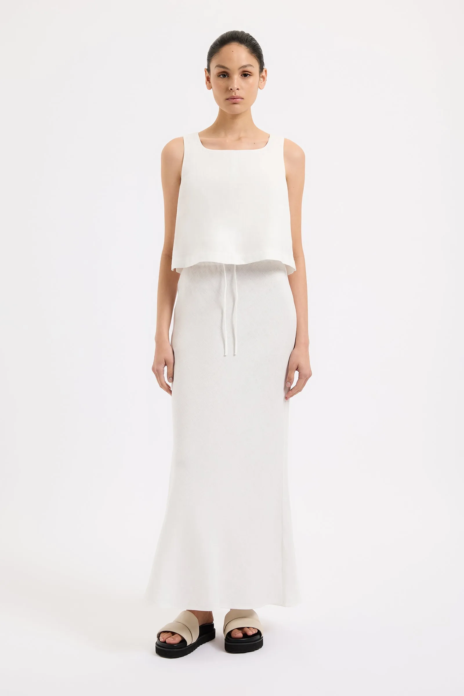 THILDA LINEN TOP sold by Nude Lucy product image thumbnail 5