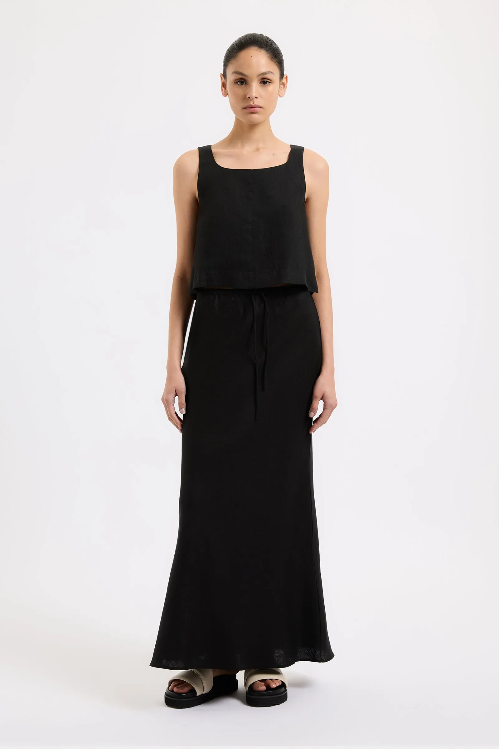 THILDA LINEN TOP sold by Nude Lucy product image thumbnail 5