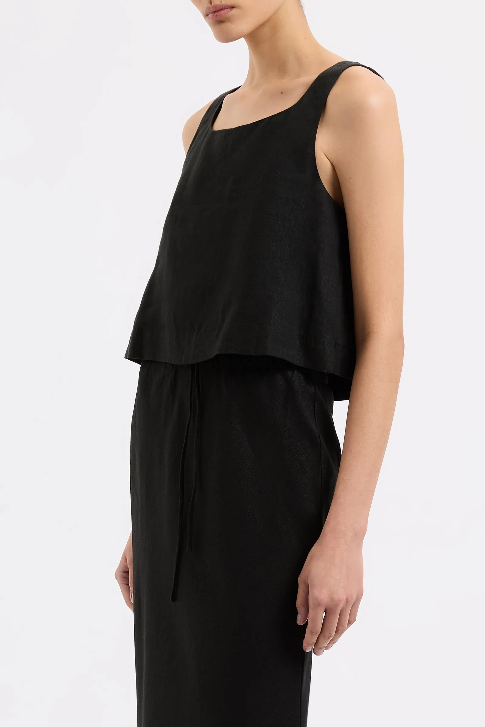 THILDA LINEN TOP sold by Nude Lucy product image thumbnail 3