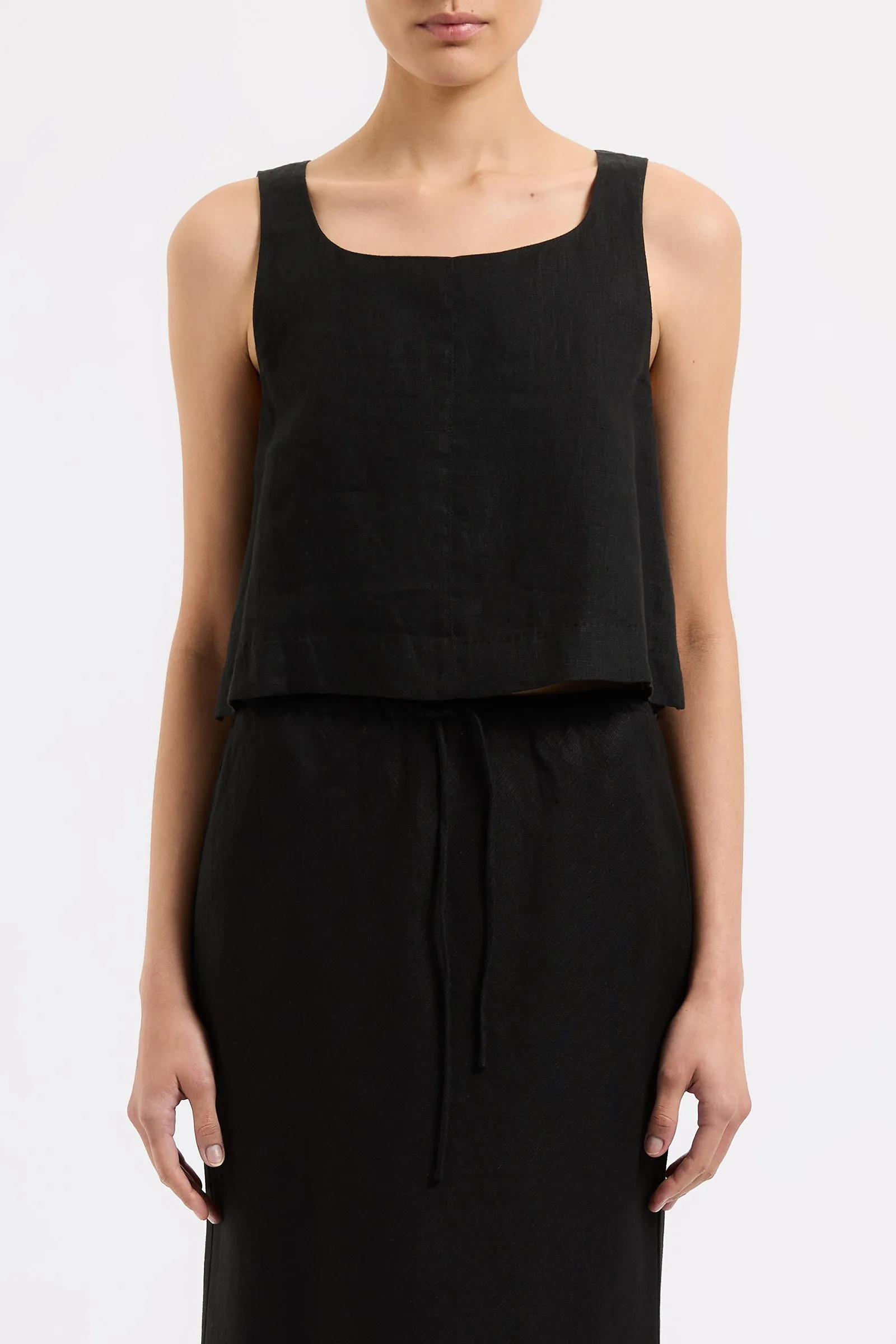 THILDA LINEN TOP sold by Nude Lucy product image thumbnail 2