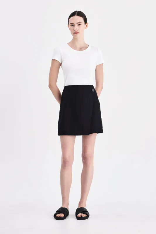 THILDA LINEN SKIRT sold by Nude Lucy