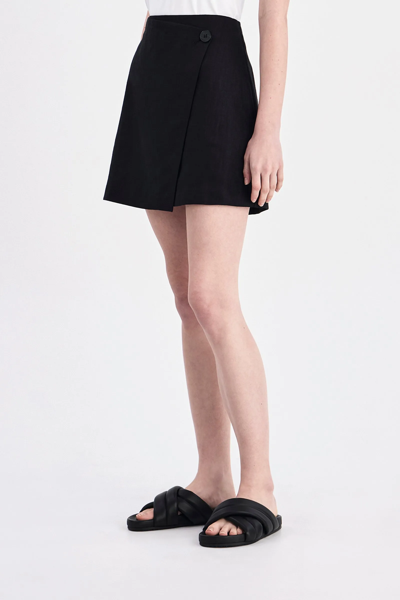 THILDA LINEN SKIRT sold by Nude Lucy product image thumbnail 3