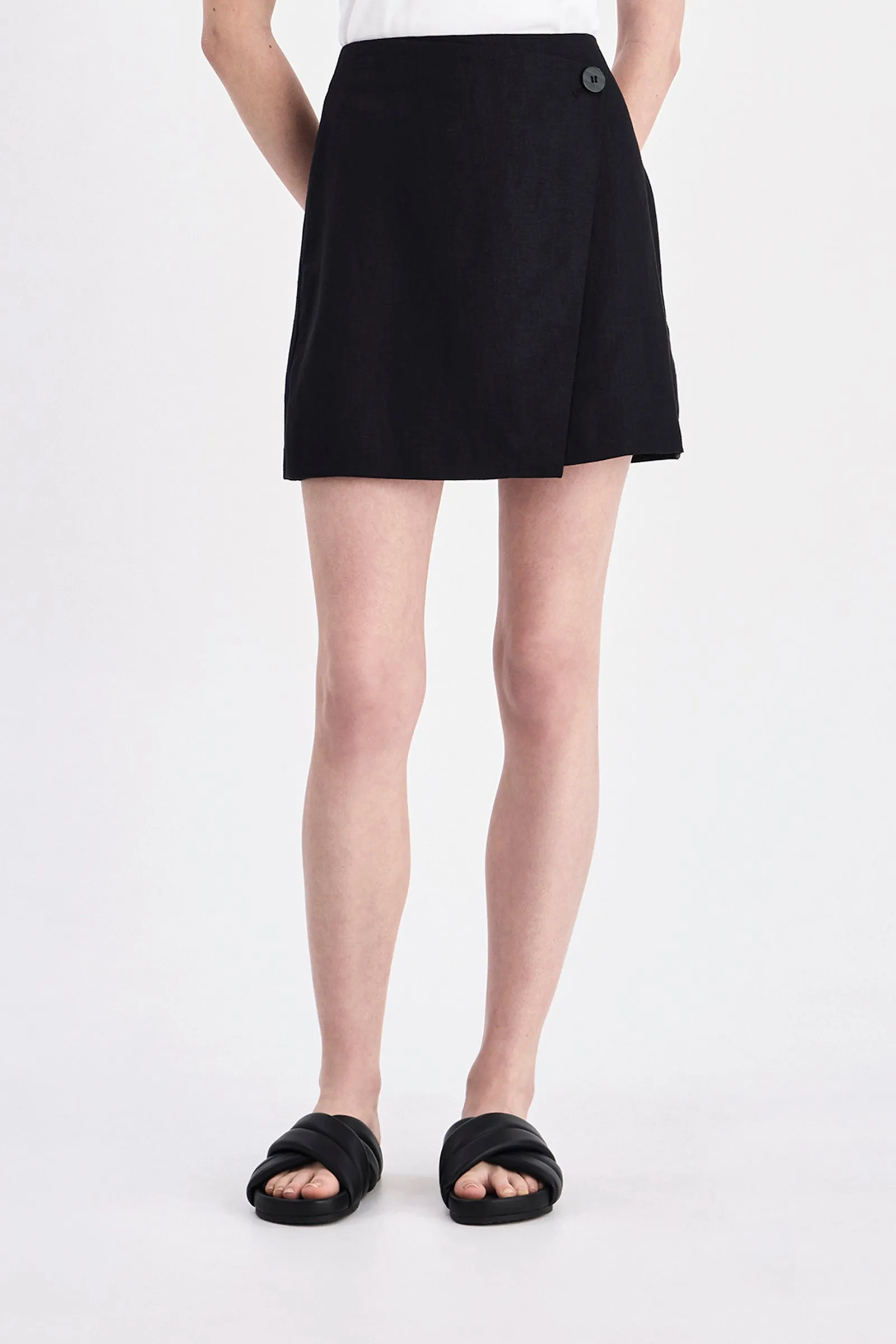 THILDA LINEN SKIRT sold by Nude Lucy product image thumbnail 2