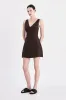 BLAIR LINEN MINI DRESS sold by Nude Lucy