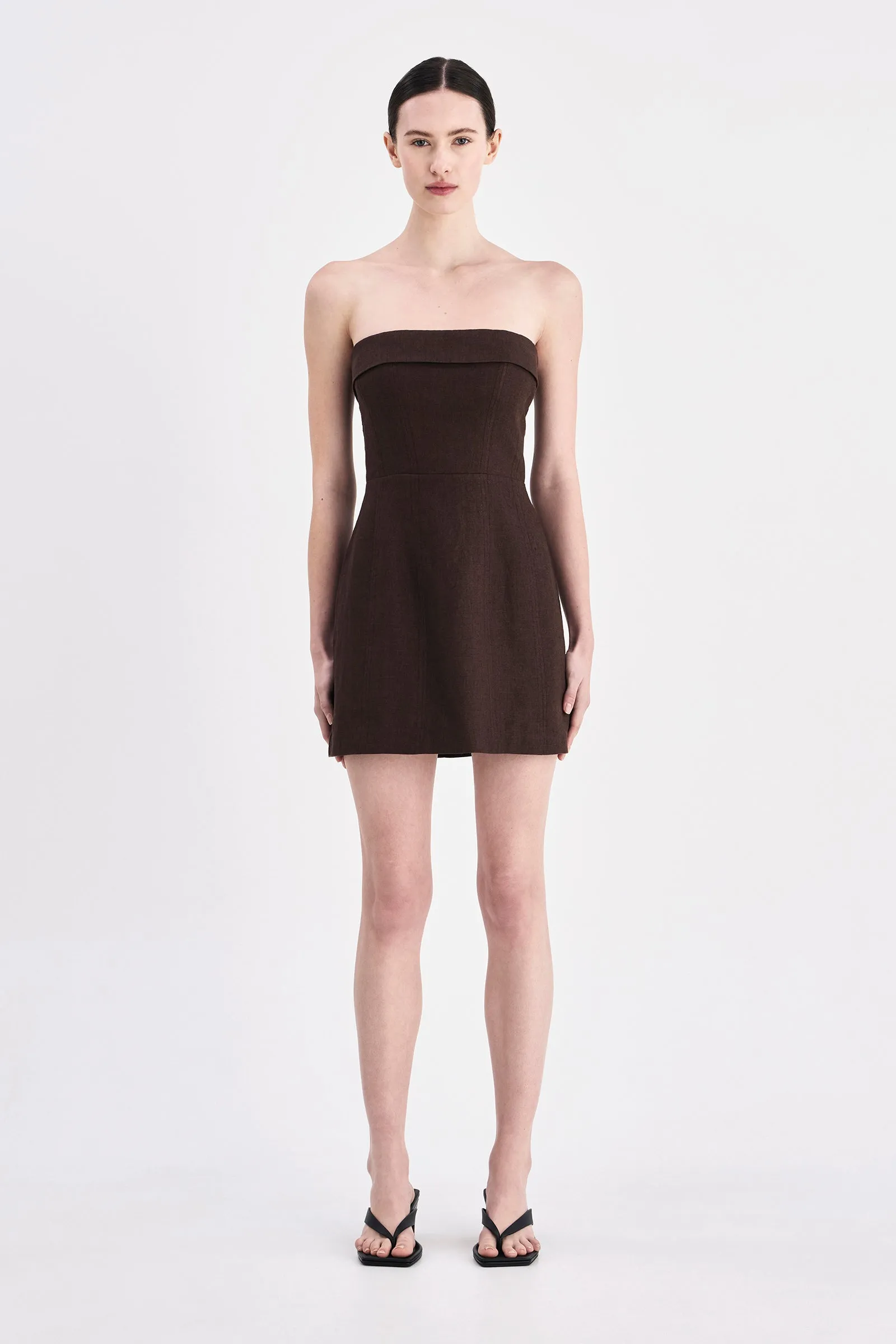 LYRA LINEN DRESS sold by Nude Lucy