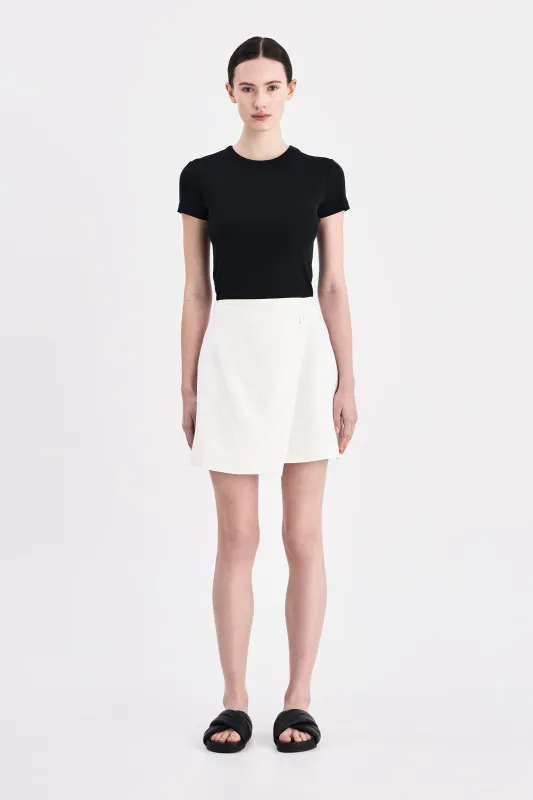 THILDA LINEN SKIRT sold by Nude Lucy