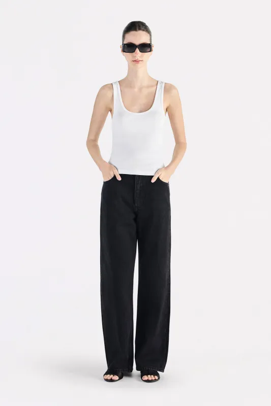 ORGANIC 90S SINGLET sold by Nude Lucy