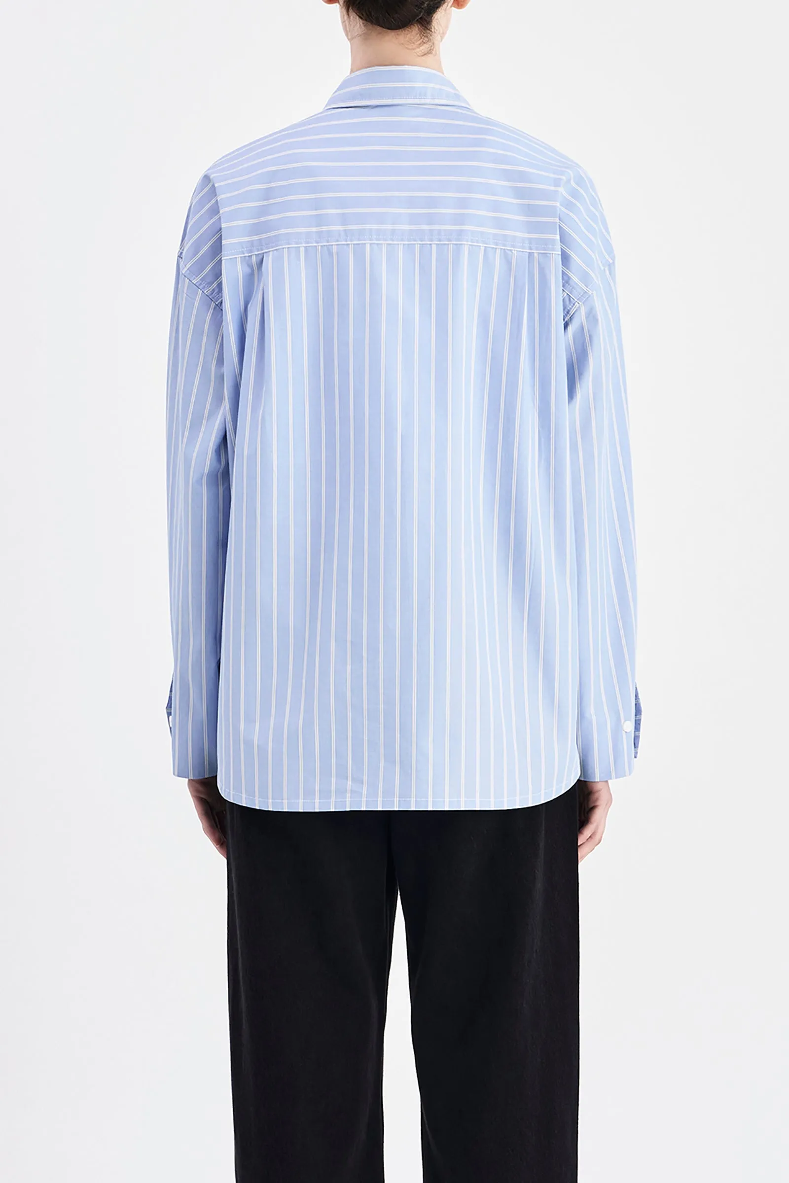 ORGANIC POPLIN SHIRT sold by Nude Lucy product image thumbnail 4