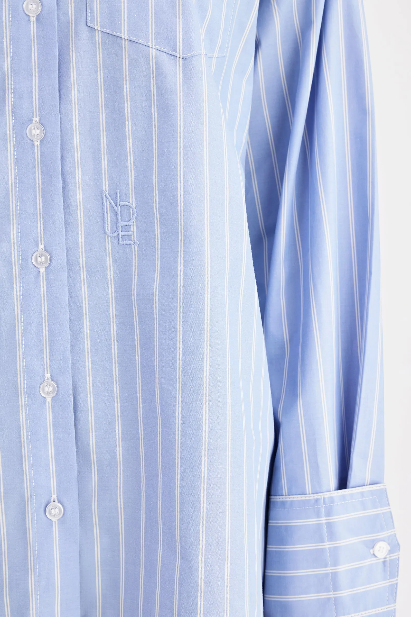 ORGANIC POPLIN SHIRT sold by Nude Lucy product image thumbnail 5