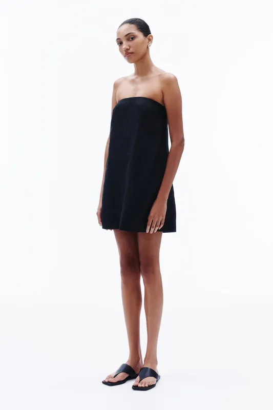 ELYSE LINEN MINI DRESS sold by Nude Lucy