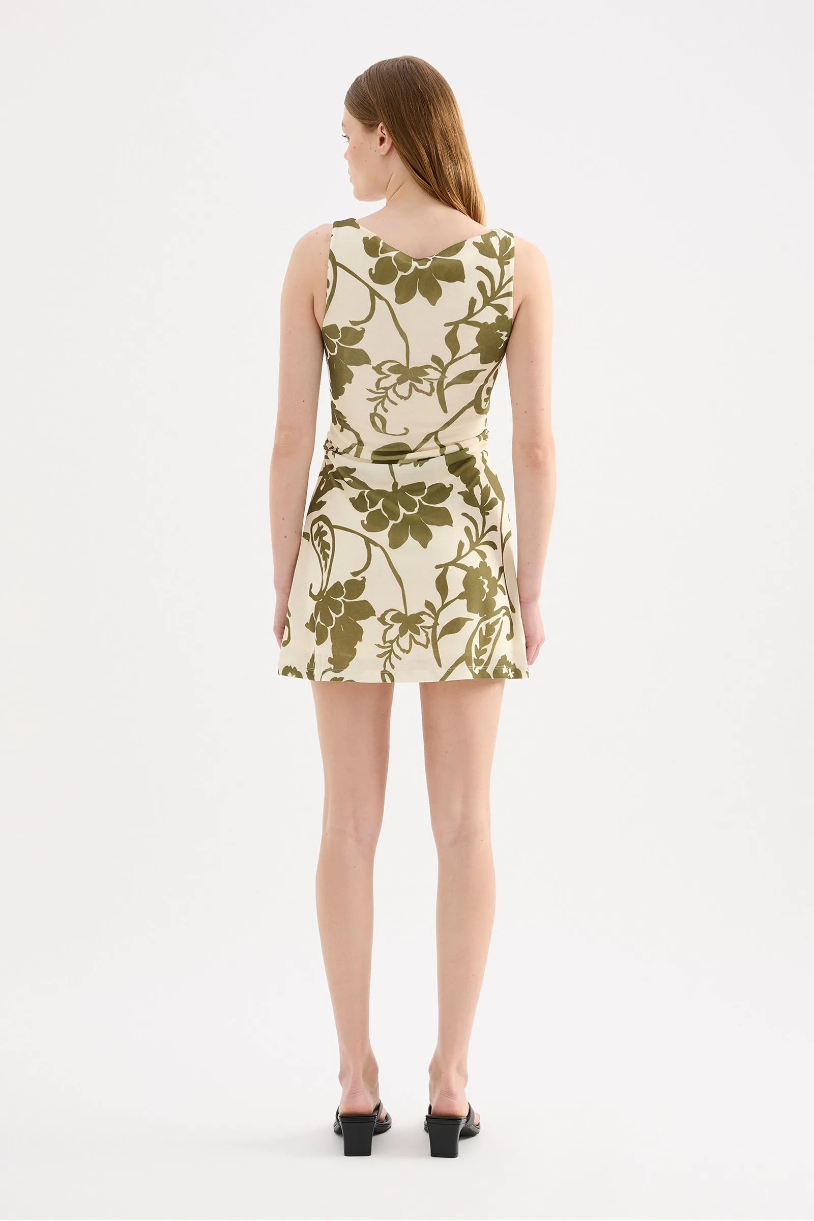 DAHLIA MESH MINI DRESS sold by Nude Lucy product image thumbnail 4