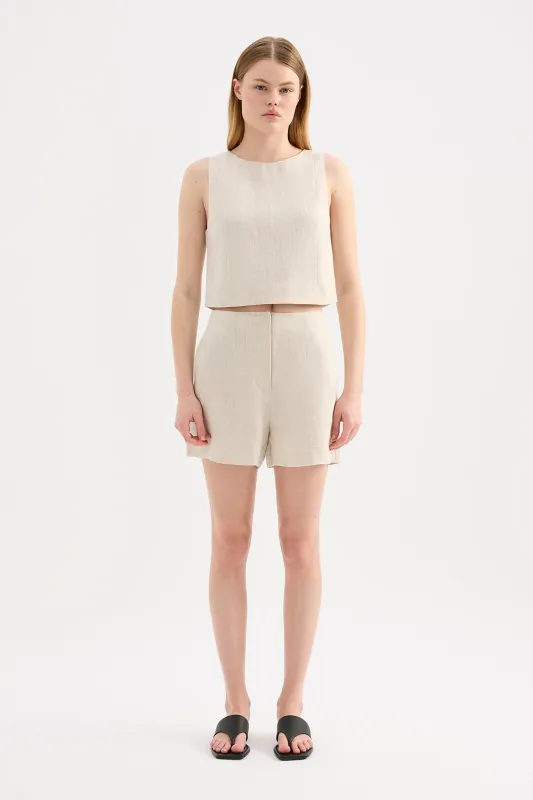 MARLI LINEN TOP sold by Nude Lucy