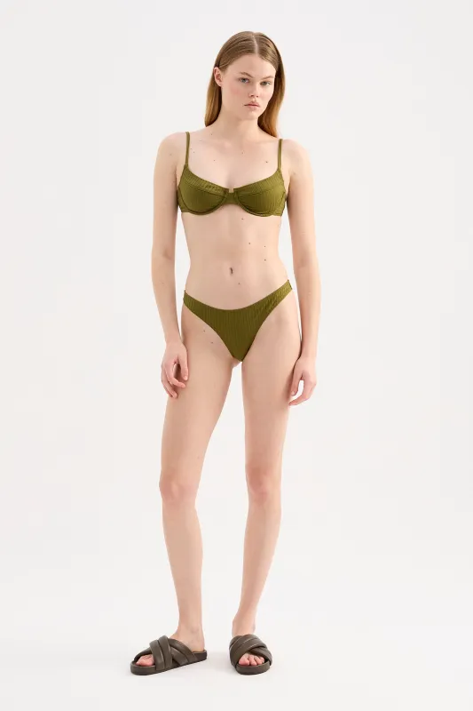 RIB CHEEKY BRIEF sold by Nude Lucy