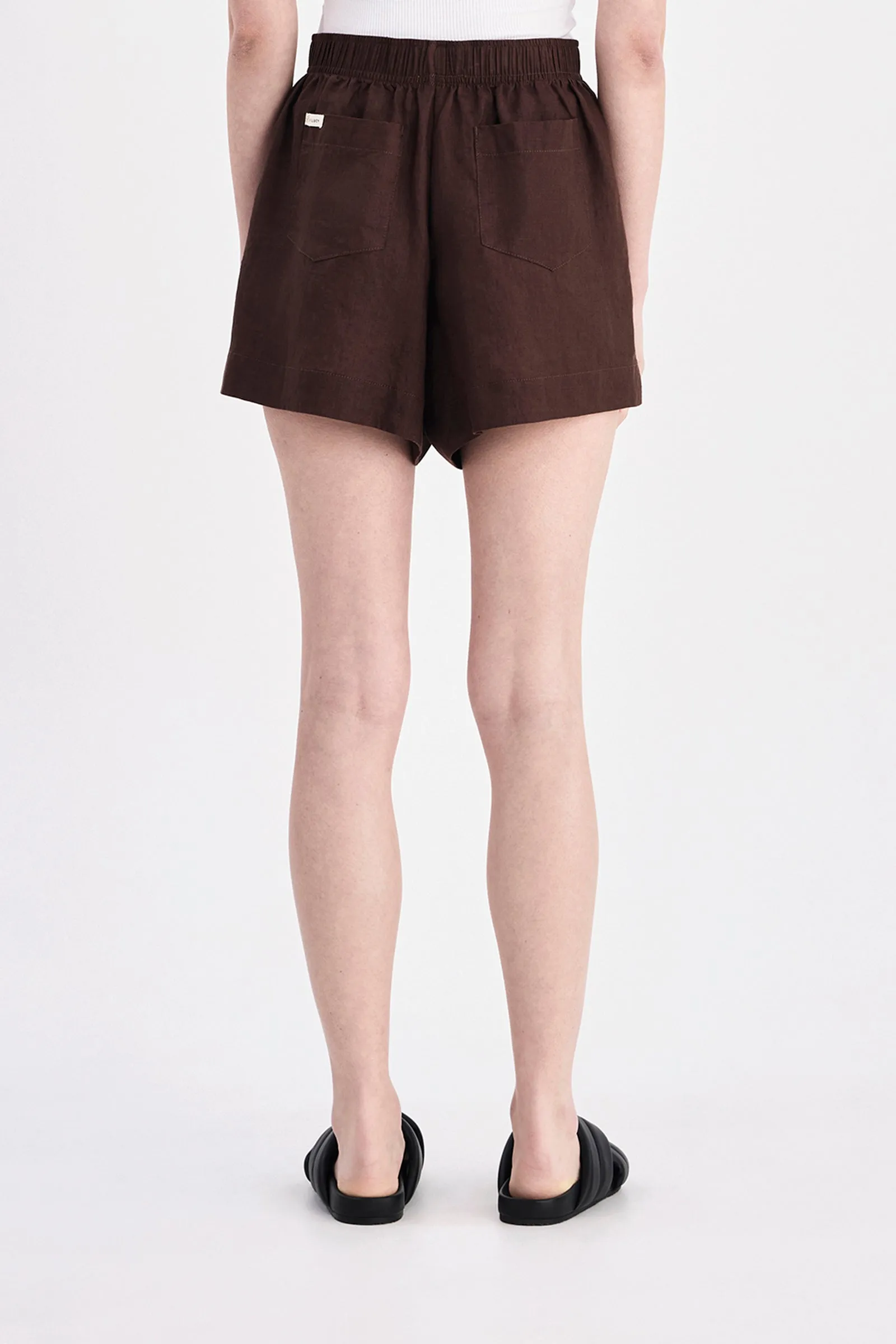 LOUNGE LINEN SHORT sold by Nude Lucy product image thumbnail 4
