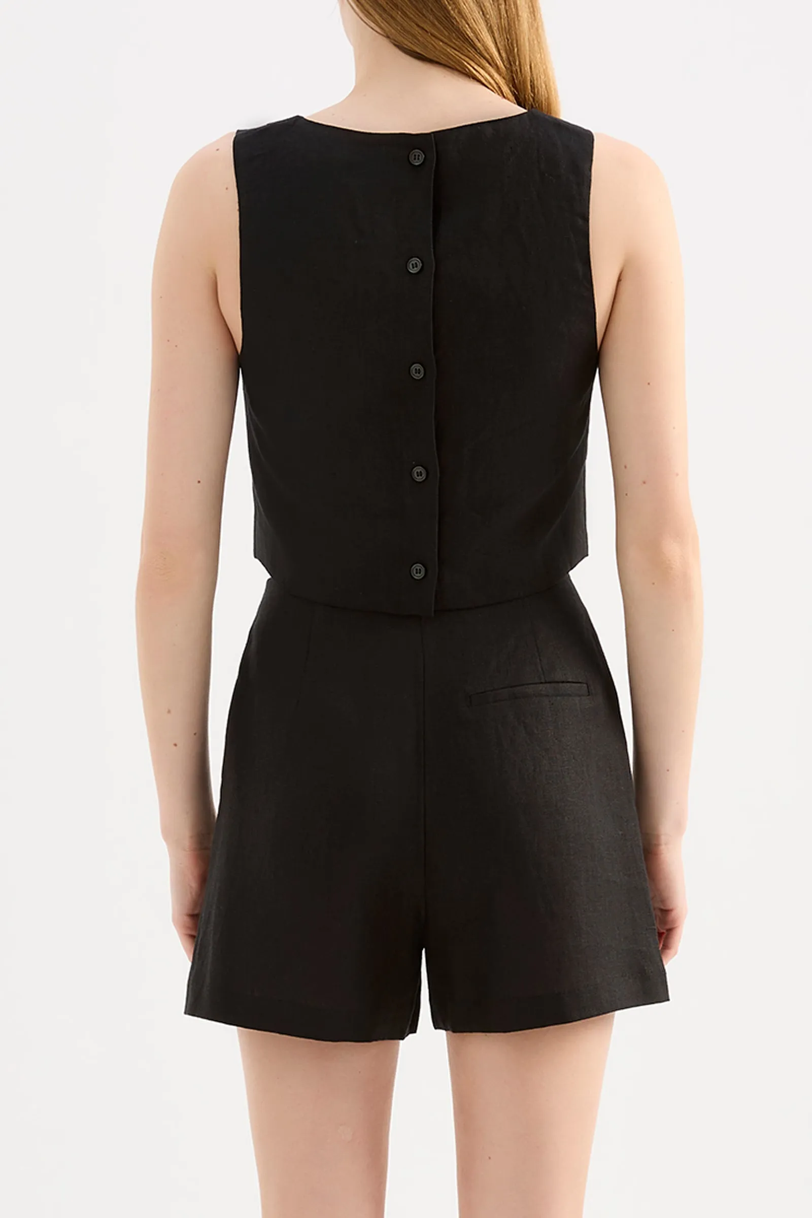 MARLI LINEN TOP sold by Nude Lucy product image thumbnail 4