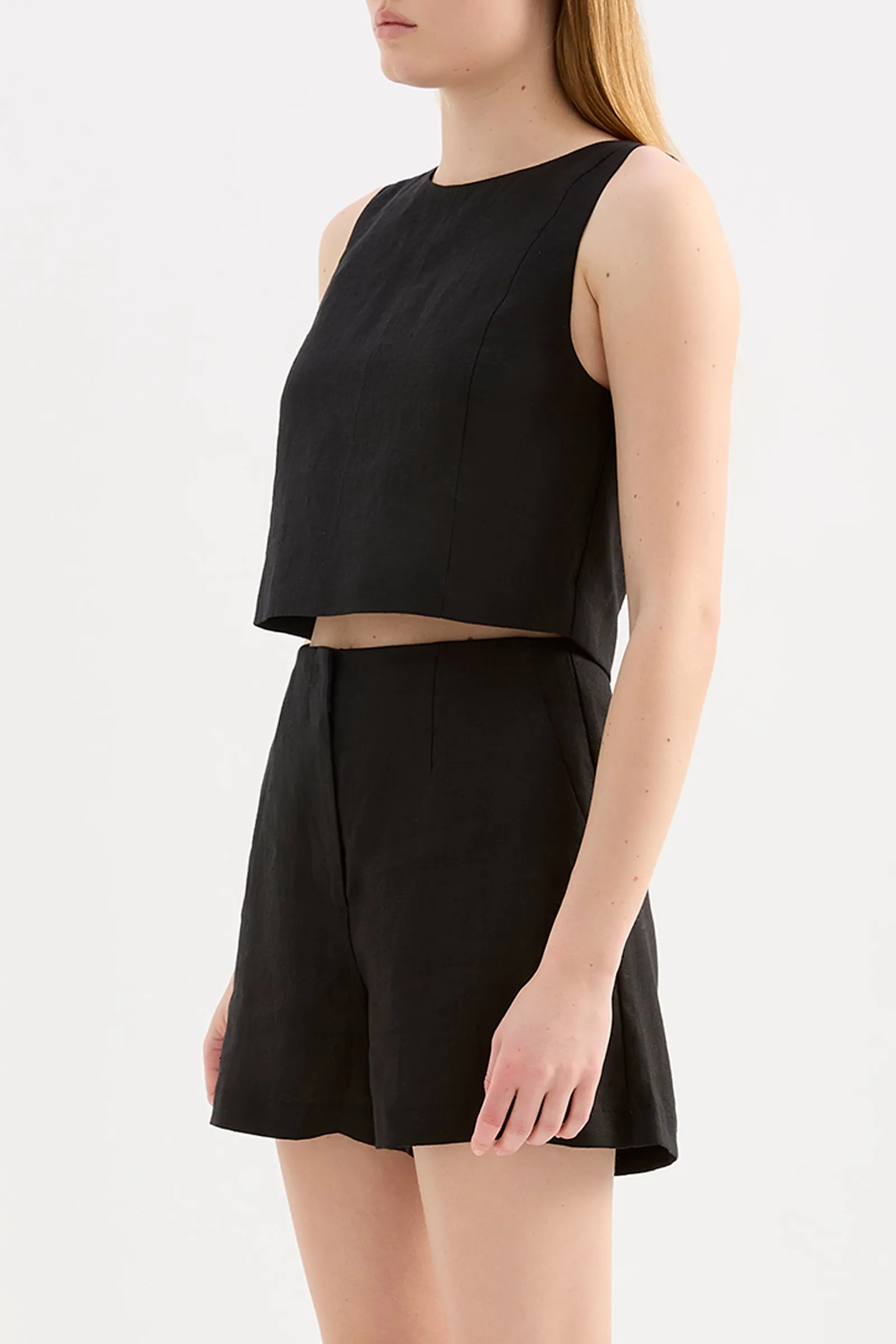 MARLI LINEN TOP sold by Nude Lucy product image thumbnail 3