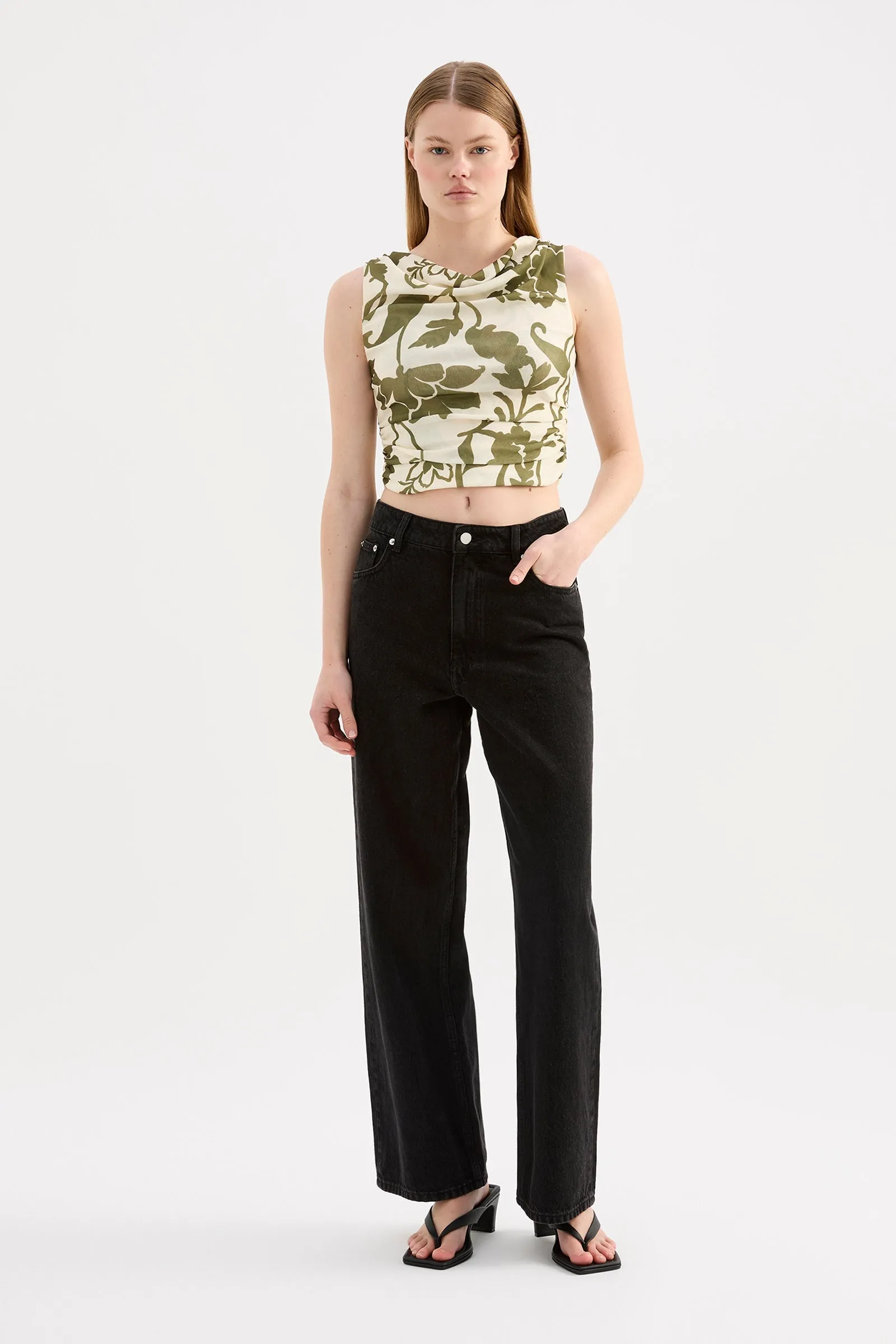 DAHLIA MESH TOP sold by Nude Lucy