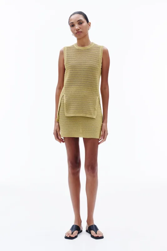 MARLO KNIT SKIRT sold by Nude Lucy