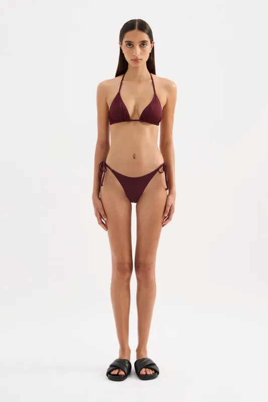 RIB TRIANGLE TOP sold by Nude Lucy