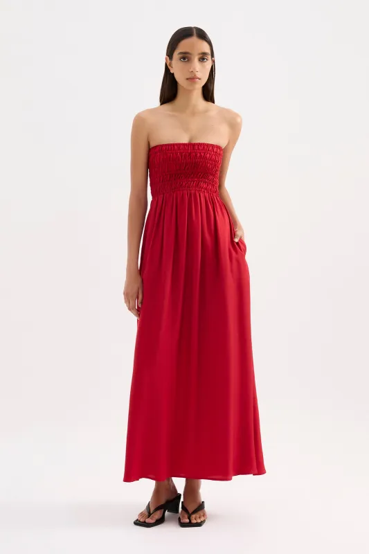 ZURI TENCEL MAXI DRESS sold by Nude Lucy