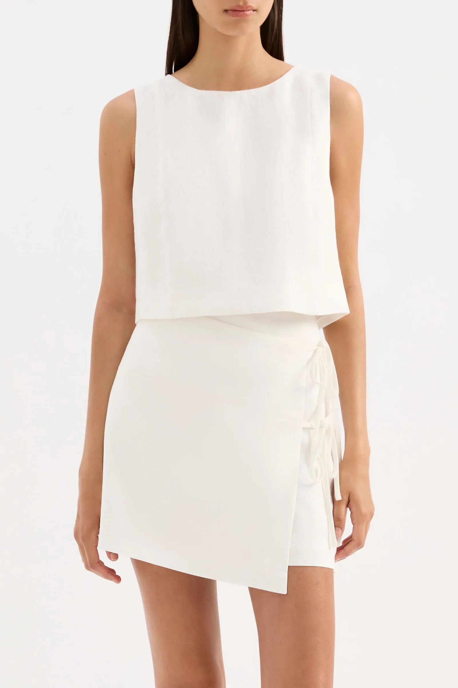 MARLI LINEN TOP sold by Nude Lucy product image thumbnail 2