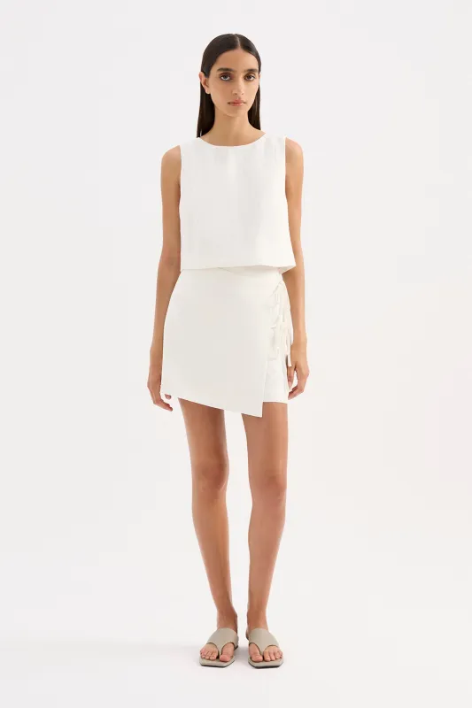 MARLI LINEN TOP sold by Nude Lucy