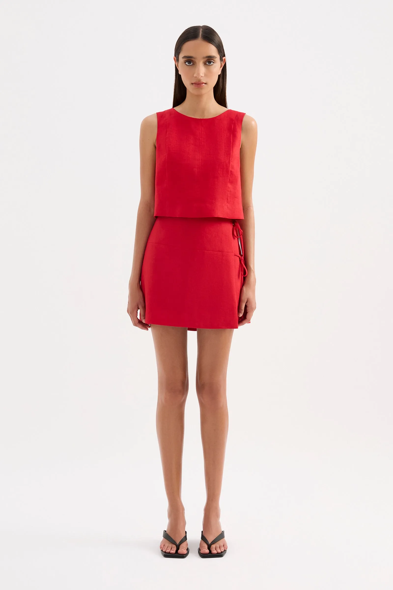 MARLI LINEN TOP sold by Nude Lucy