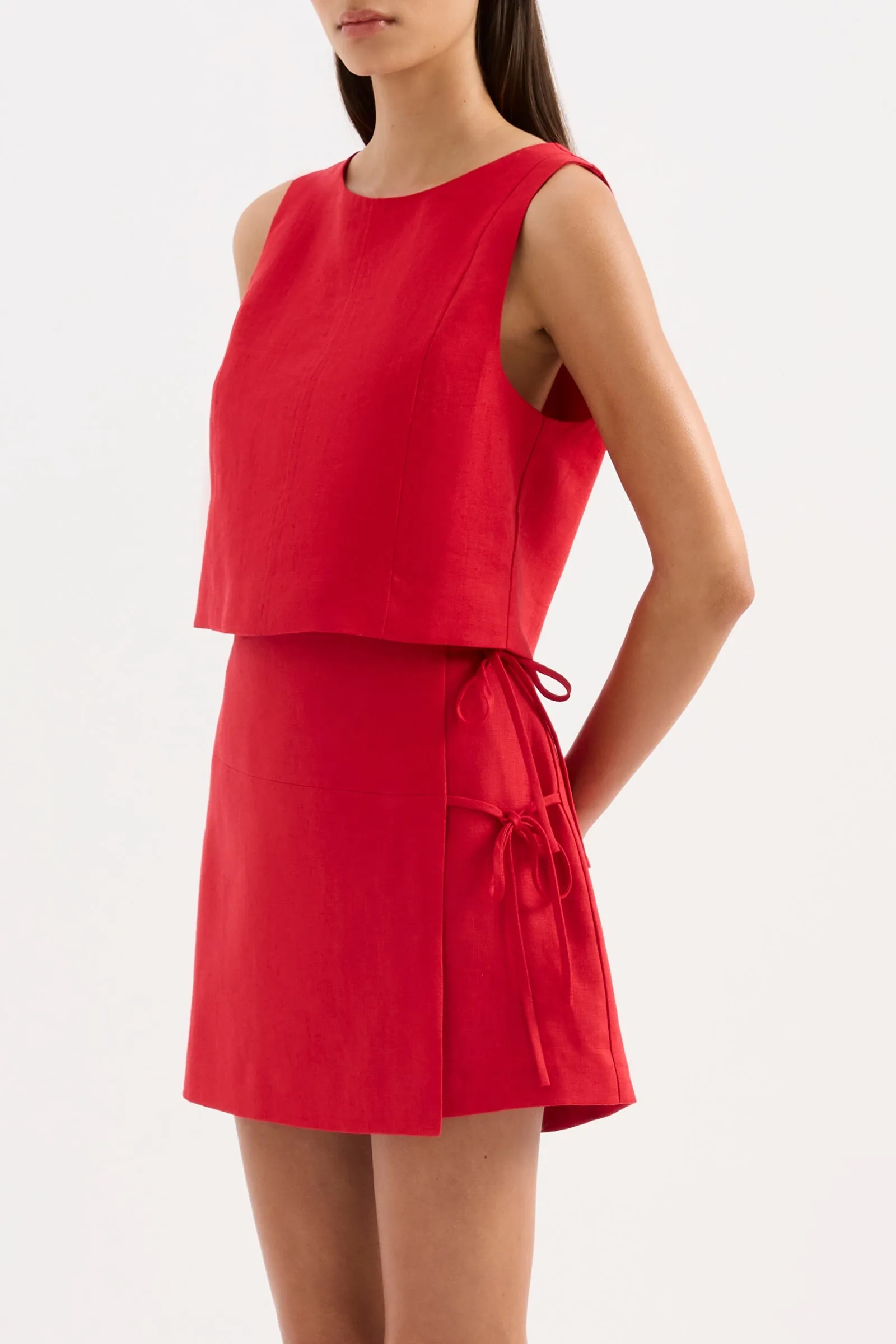 MARLI LINEN TOP sold by Nude Lucy product image thumbnail 3