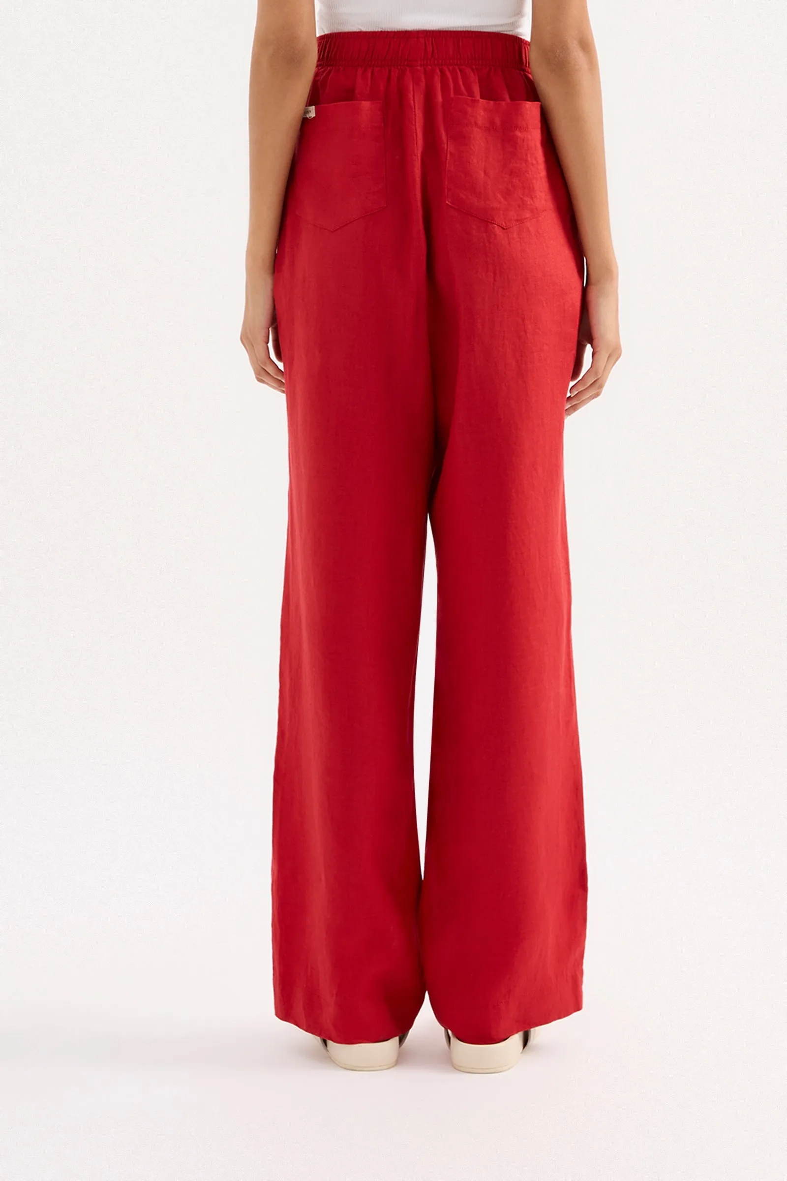 LOUNGE LINEN PANT sold by Nude Lucy product image thumbnail 4