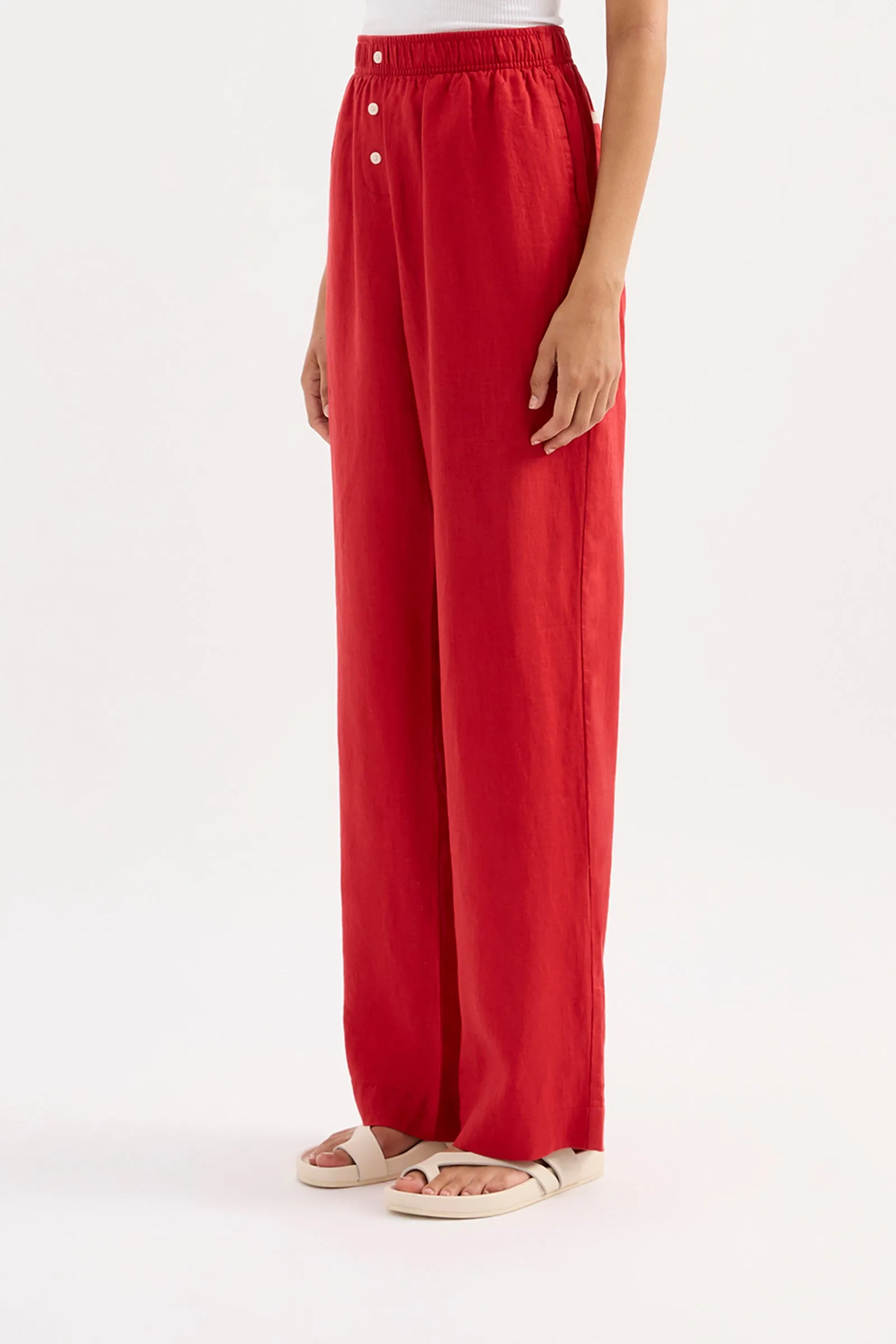 LOUNGE LINEN PANT sold by Nude Lucy product image thumbnail 3