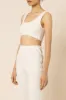 NUDE RIBBED LOUNGE CROP TOP sold by Nude Lucy