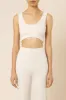 NUDE RIBBED LOUNGE CROP TOP sold by Nude Lucy