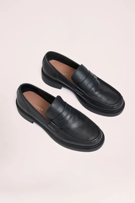 ALLEGRA LEATHER LOAFER sold by Nude Lucy