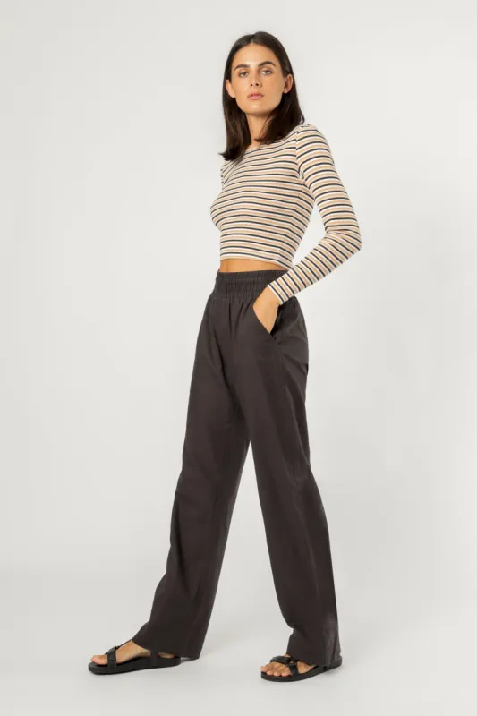HAINES STRIPE LS TEE sold by Nude Lucy