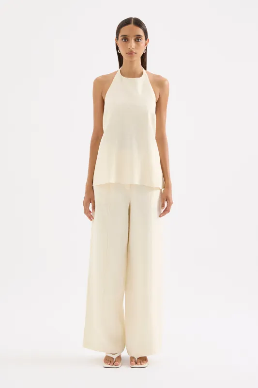 LINNEA LINEN TOP sold by Nude Lucy