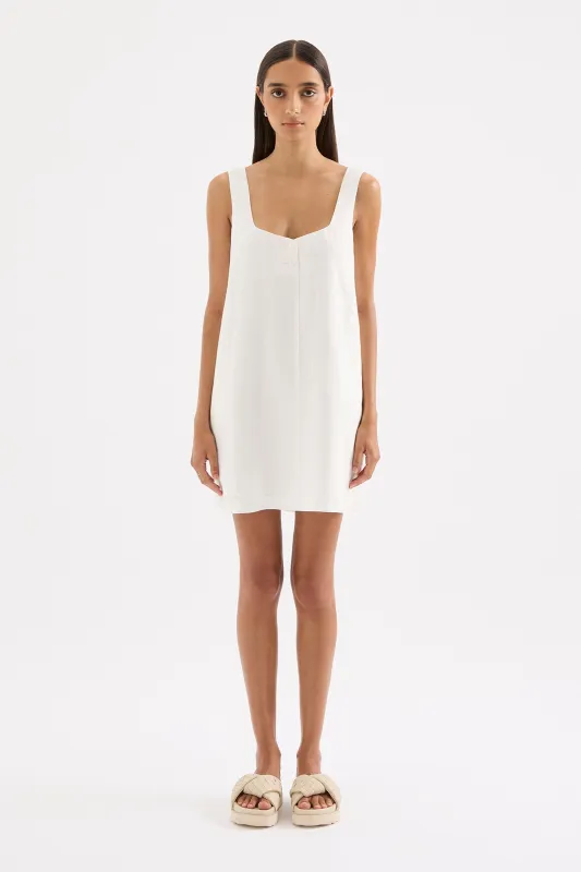 ZEPHYR LINEN MINI DRESS sold by Nude Lucy