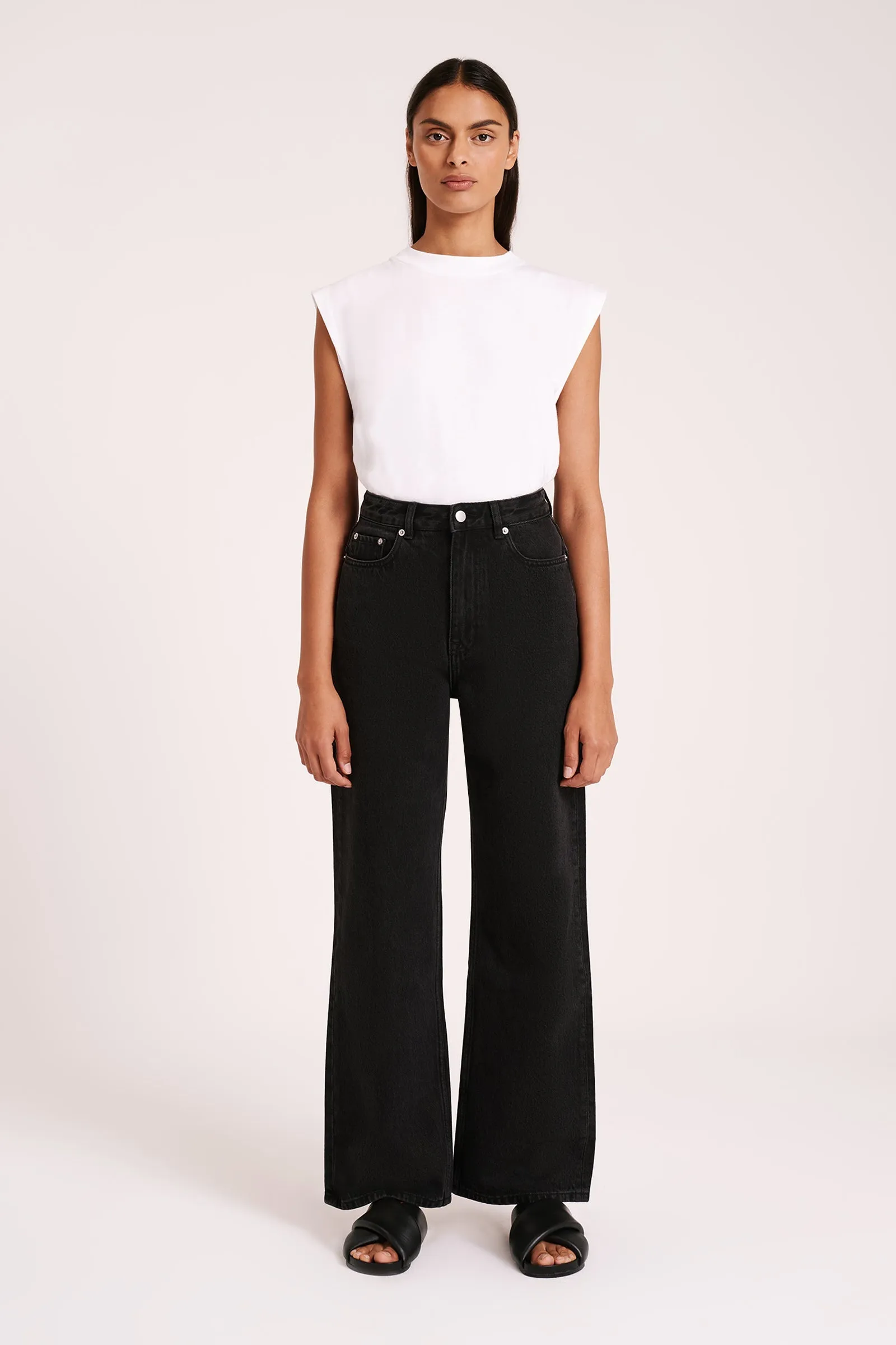 ORGANIC RELAXED LEG JEAN sold by Nude Lucy