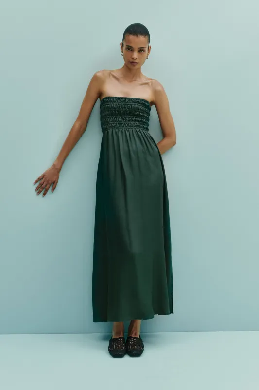 ZURI TENCEL MAXI DRESS sold by Nude Lucy