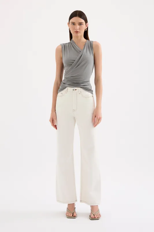 ORGANIC RELAXED LEG JEAN made by Nude Lucy