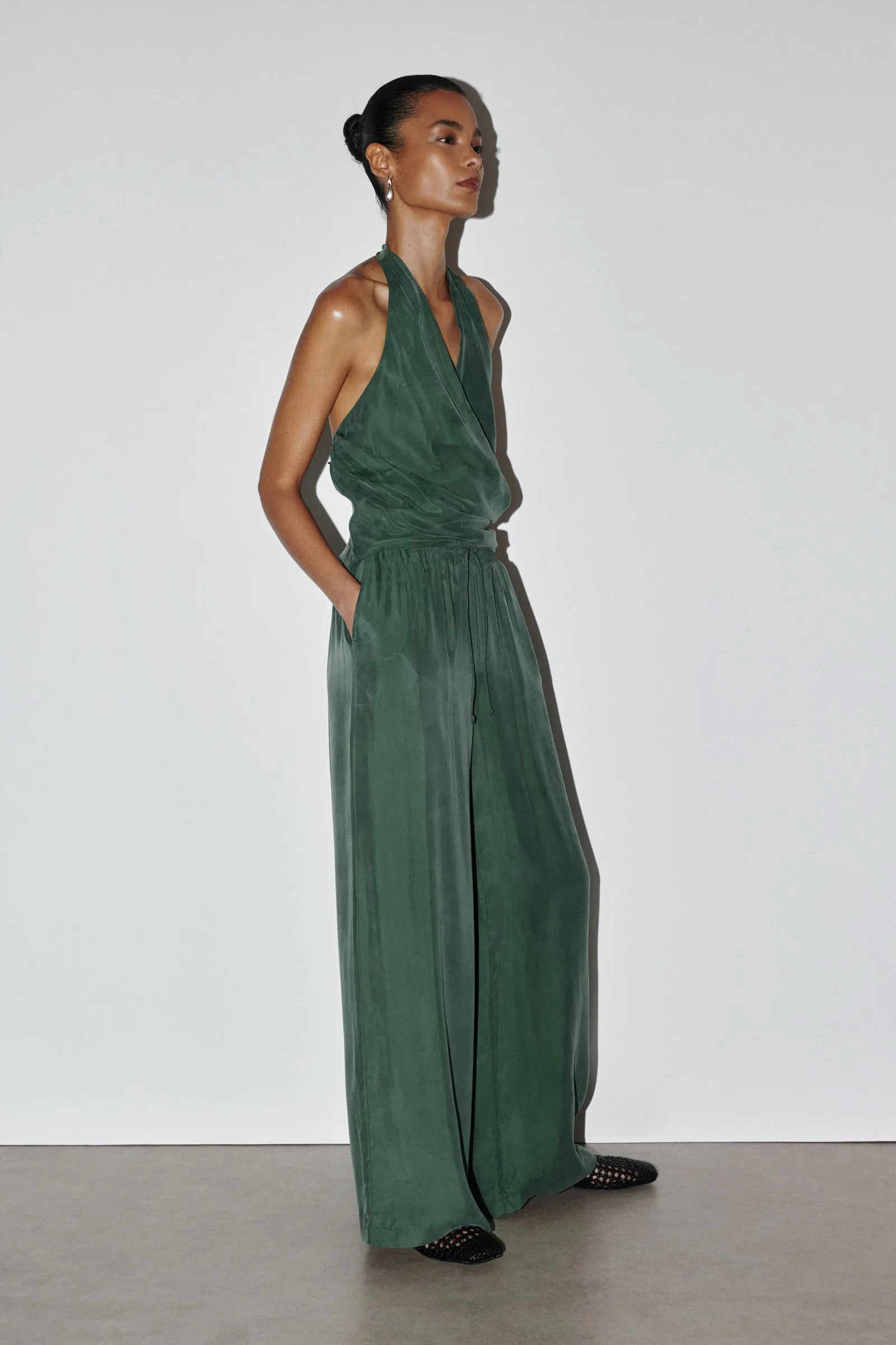 LEON CUPRO PANT sold by Nude Lucy