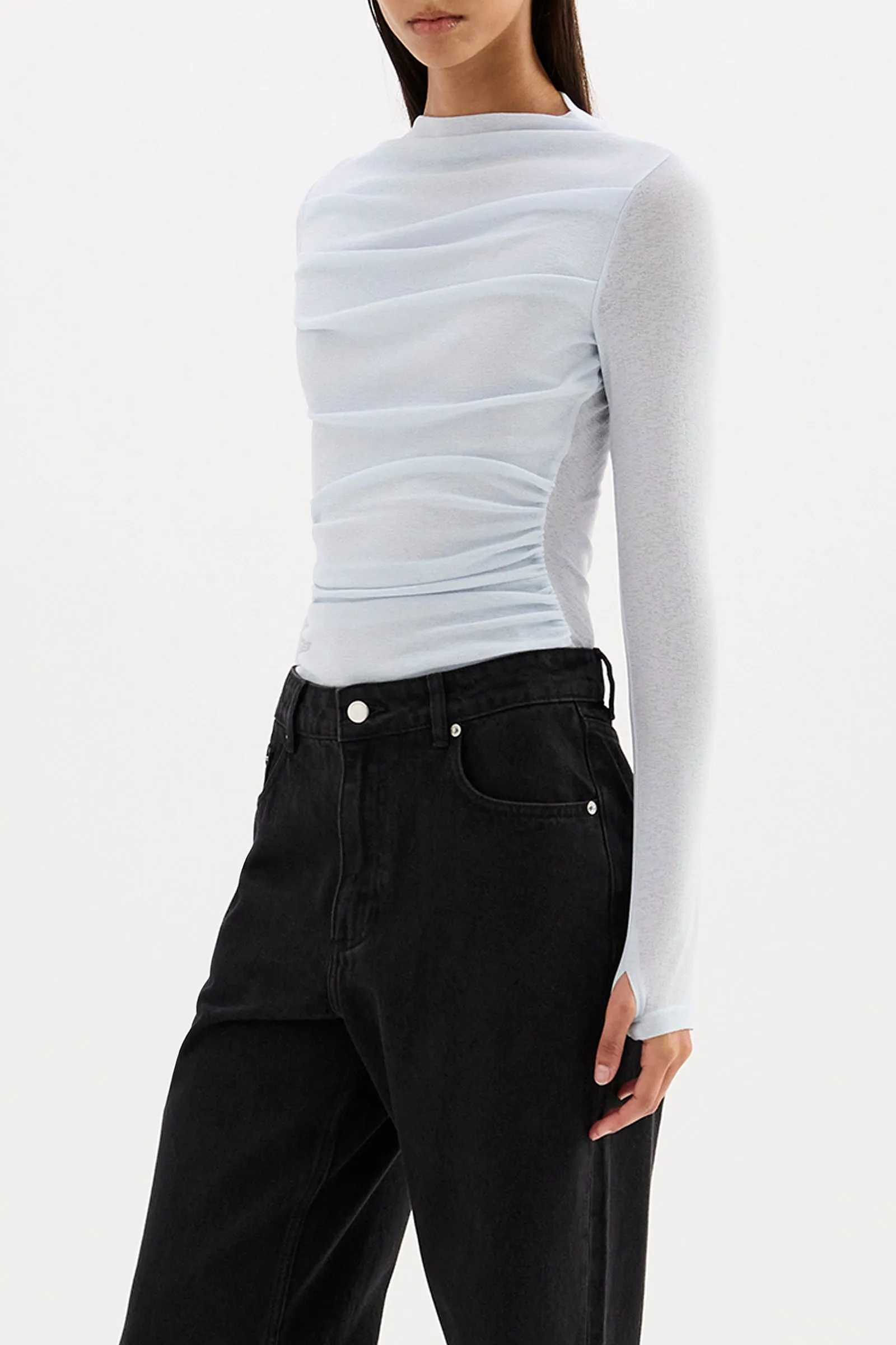 CALISTA MESH LS TOP sold by Nude Lucy product image thumbnail 4