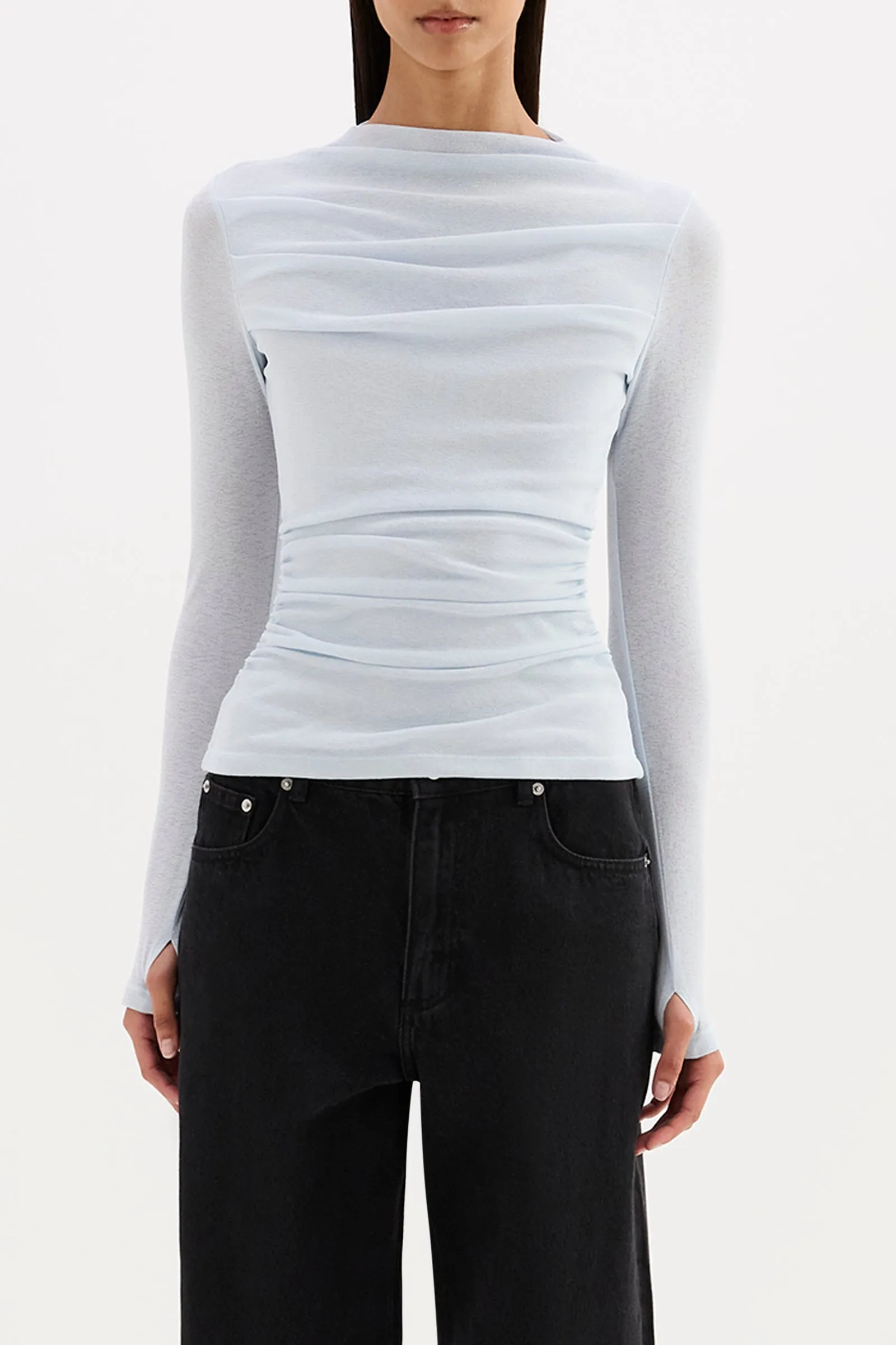 CALISTA MESH LS TOP sold by Nude Lucy product image thumbnail 3