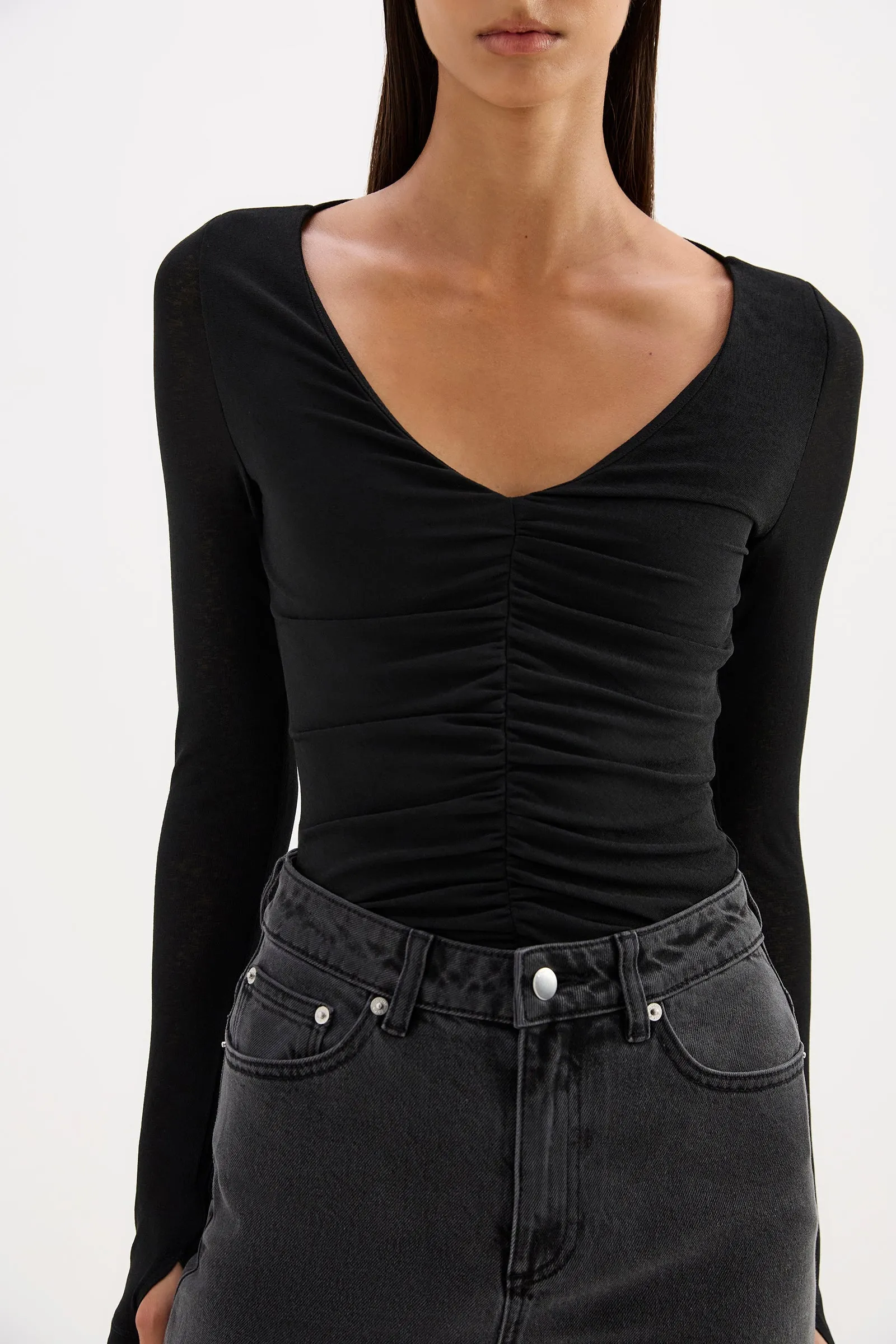 GIGI MESH TOP sold by Nude Lucy product image thumbnail 5