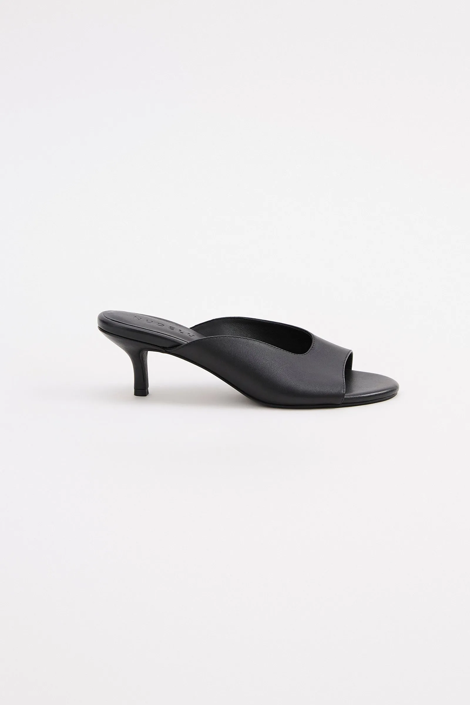ELODIE HEELED MULE sold by Nude Lucy