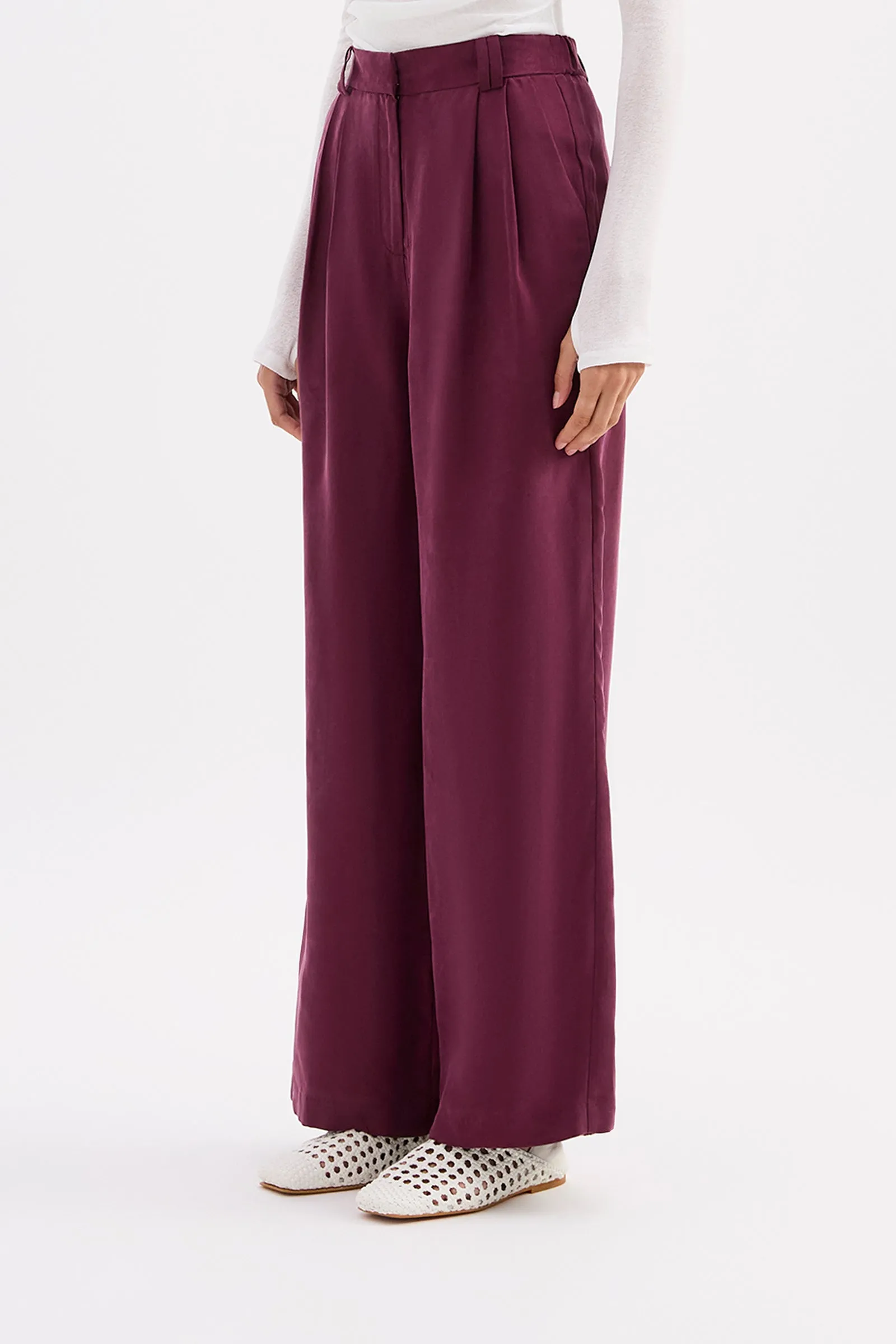 LEA CUPRO PANT sold by Nude Lucy product image thumbnail 4